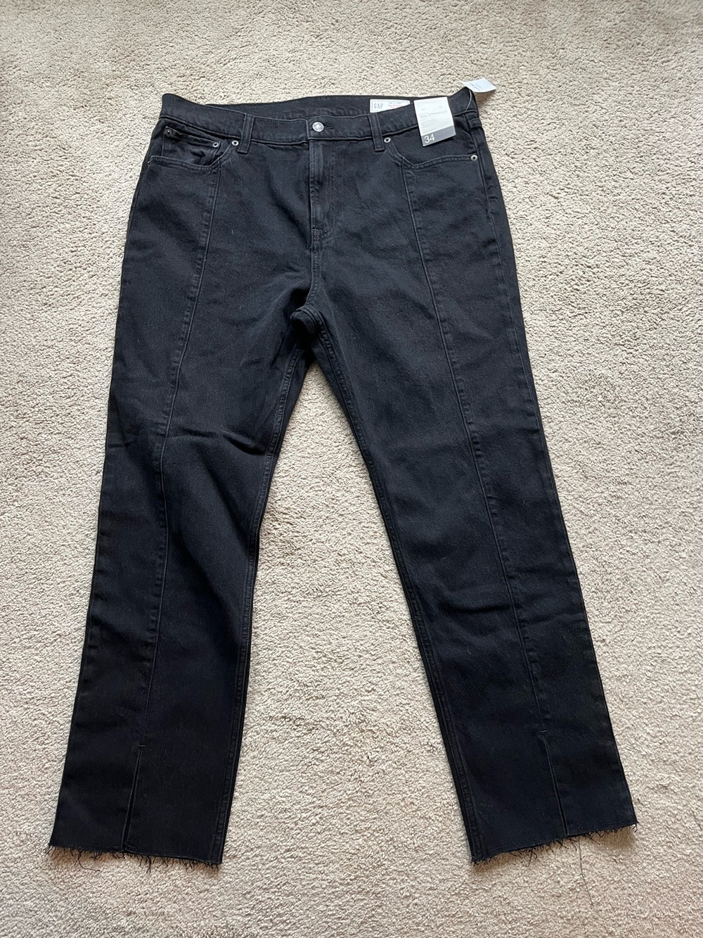 GAP NWT 90s straight black denim Jean